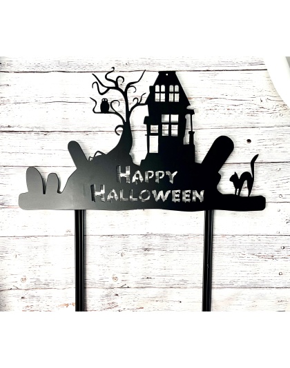 Happy Halloween on Stakes