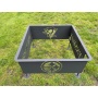 Square Fire Pit Sports Custom