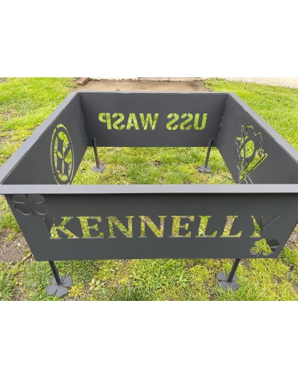 Square Fire Pit Sports Custom