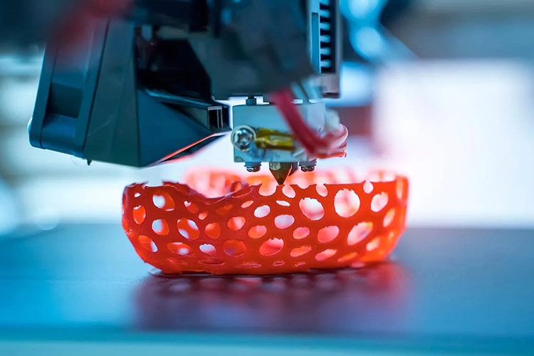 Process of media blasting a small part